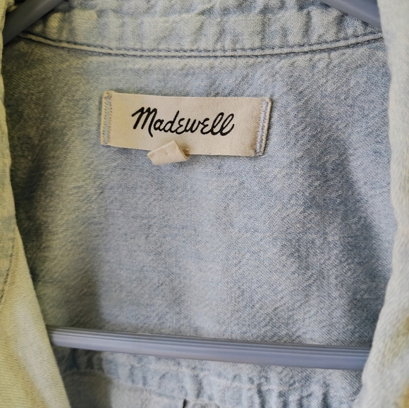 Madewell Denim Button Down Shirt - Picture 2 of 4